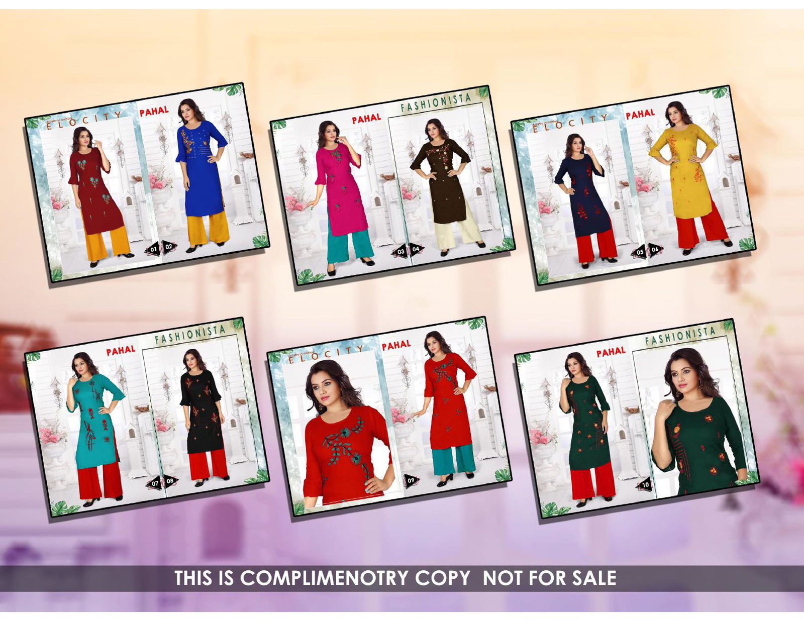 Pahal 2 Festive Wear Designer Rayon Printed Ethnic Wear Kurti With Bottom Collection
